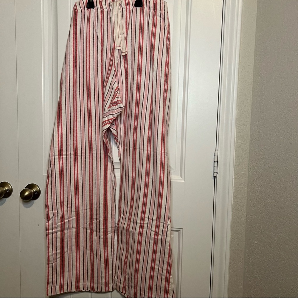NEW striped pajama bottoms
